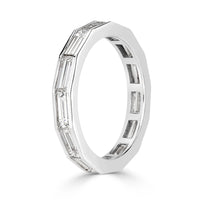 2.05ct Baguette Cut Diamond Eternity Band in Platinum