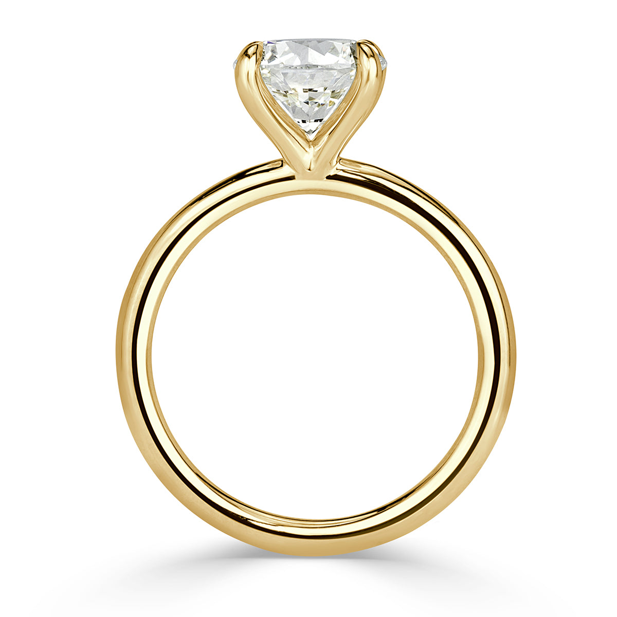 1.53ct Round Brilliant Cut Diamond Engagement Ring