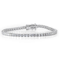 4.35ct Round Brilliant Cut Diamond Tennis Bracelet