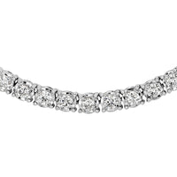 8.00ct Round Brilliant Cut Diamond Tennis Necklace