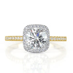 1.33ct Round Brilliant Cut Diamond Engagement Ring