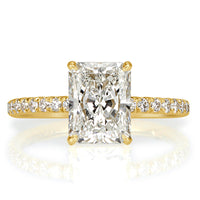 2.49ct Radiant Cut Diamond Engagement Ring