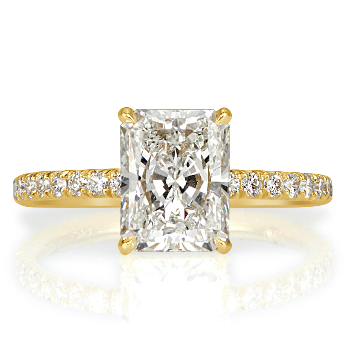 2.49ct Radiant Cut Diamond Engagement Ring
