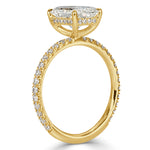 2.49ct Radiant Cut Diamond Engagement Ring