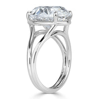 8.06ct Oval Cut Diamond Engagement Ring
