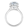8.06ct Oval Cut Diamond Engagement Ring