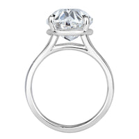 8.06ct Oval Cut Diamond Engagement Ring