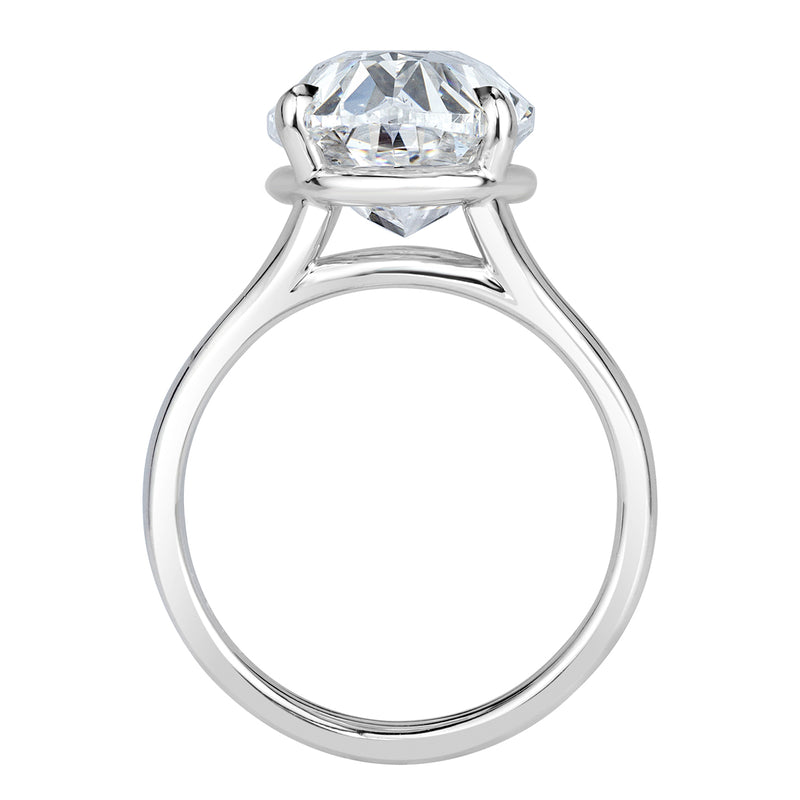 8.06ct Oval Cut Diamond Engagement Ring