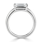 2.00ct Emerald Cut Diamond Engagement Ring