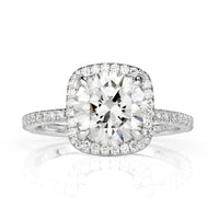 2.31ct Round Brilliant Cut Diamond Engagement Ring