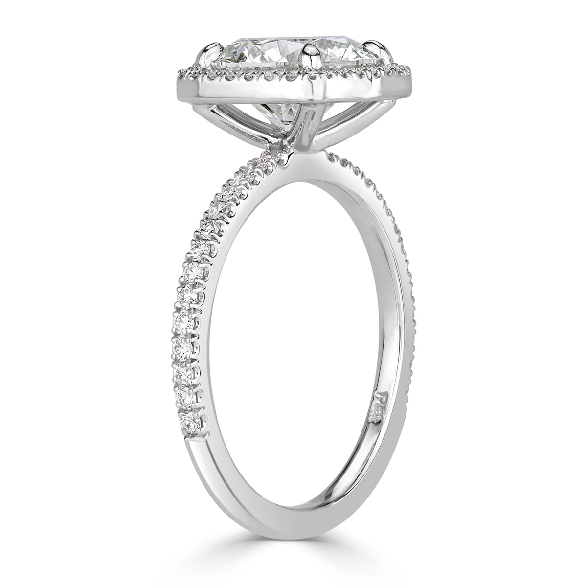 2.31ct Round Brilliant Cut Diamond Engagement Ring