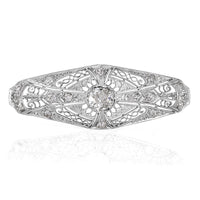 1.60ct Old Mine and Old European Cut Diamond Art Deco Pendant