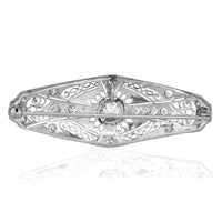 1.60ct Old Mine and Old European Cut Diamond Art Deco Pendant