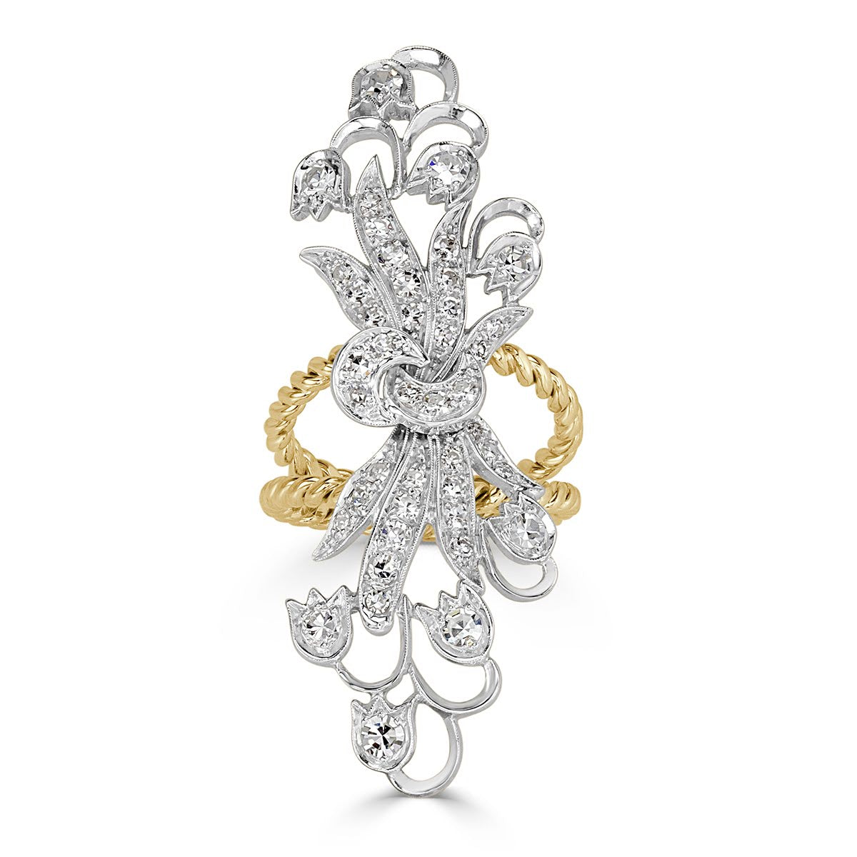 1.20ct Single Cut Diamond Vintage Ring