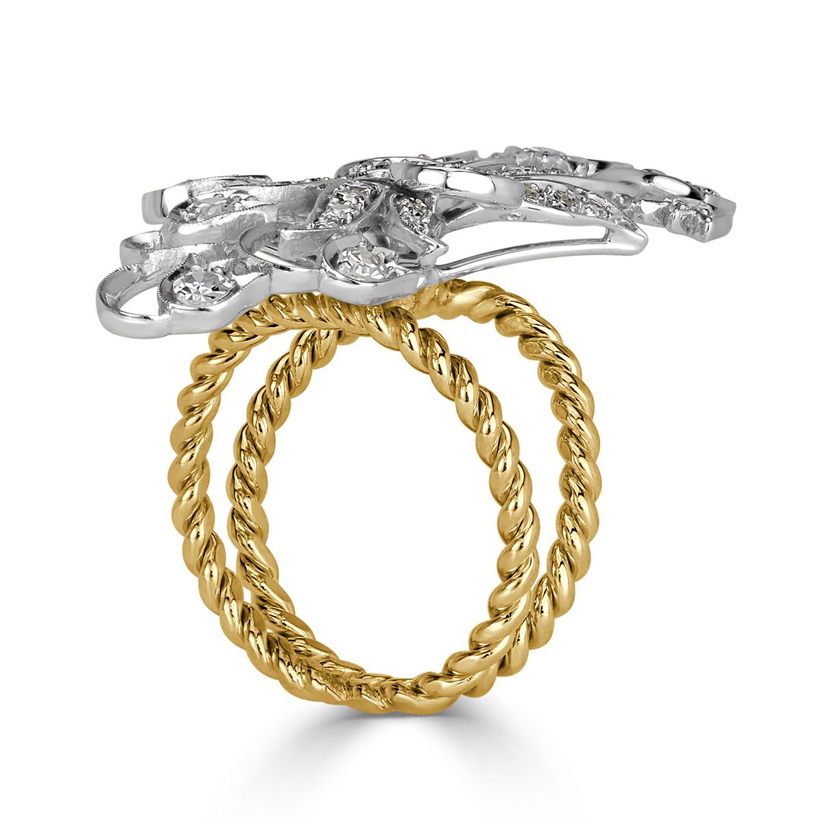 1.20ct Single Cut Diamond Vintage Ring