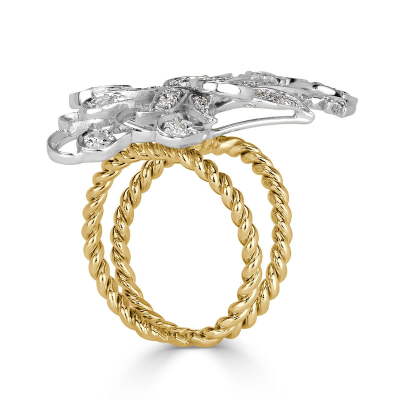 1.20ct Single Cut Diamond Vintage Ring