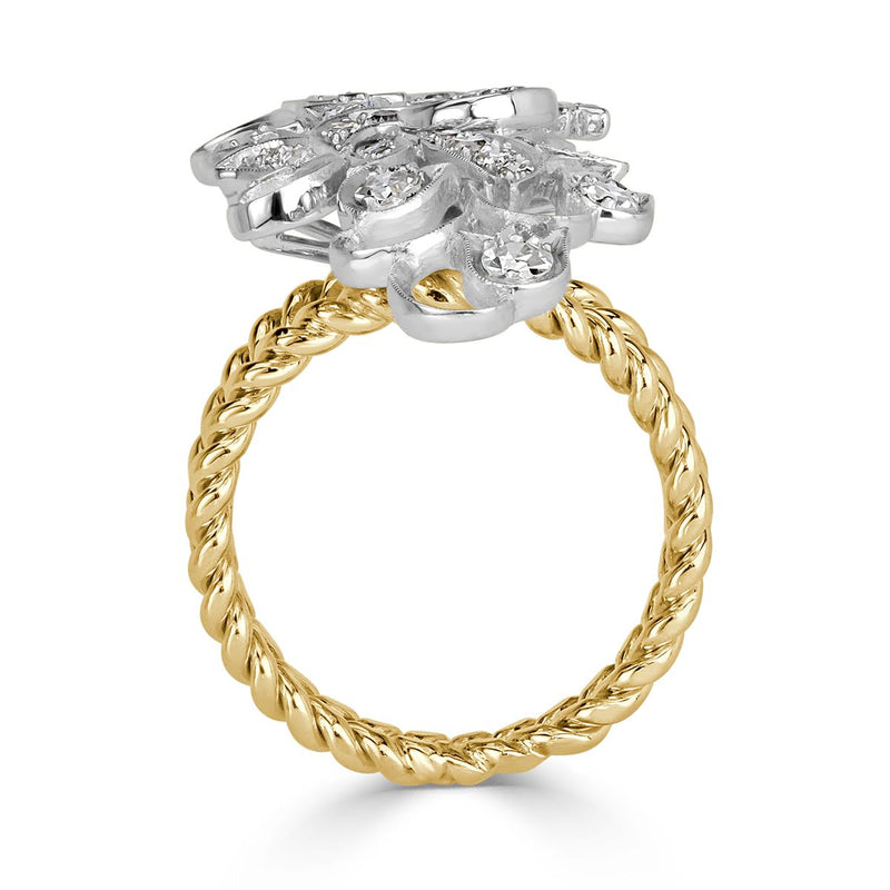 1.20ct Single Cut Diamond Vintage Ring