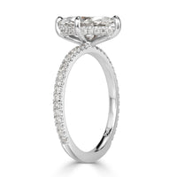 1.84ct Marquise Cut Diamond Engagement Ring