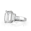 2.56ct Emerald Cut Diamond Engagement Ring