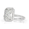 3.58ct Radiant Cut Diamond Engagement Ring
