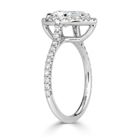 1.99ct Pear Shaped Diamond Engagement Ring
