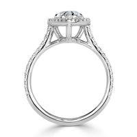 1.99ct Pear Shaped Diamond Engagement Ring
