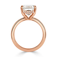 4.73ct Asscher Cut Diamond Engagement Ring