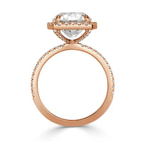 4.33ct Old European Cut Diamond Engagement Ring