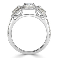 2.01ct Oval Cut Diamond Engagement Ring
