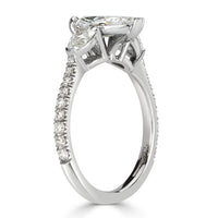 1.97ct Pear Shaped Diamond Engagement Ring