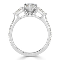 1.97ct Pear Shaped Diamond Engagement Ring