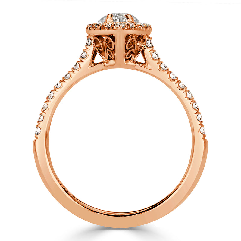 1.53ct Marquise Cut Diamond Engagement Ring