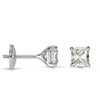 1.00ct Old Mine Cut Diamond Stud Earrings in 18K White Gold