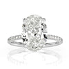 4.43ct Oval Cut Diamond Engagement Ring