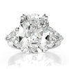 12.12ct Old Mine Cut Diamond Engagement Ring