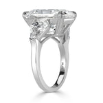 12.12ct Old Mine Cut Diamond Engagement Ring