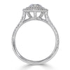 1.62ct Pear Shaped Diamond Engagement Ring