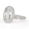 4.61ct Oval Cut Diamond Engagement Ring