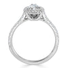 1.43ct Pear Shaped Diamond Engagement Ring