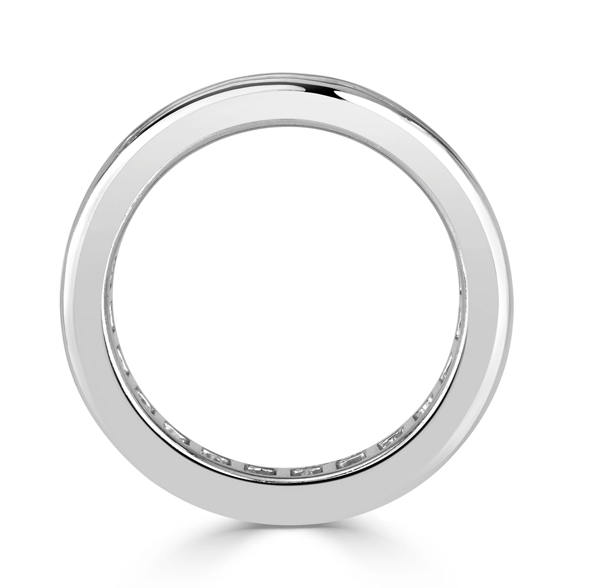 5.73ct Baguette Cut Diamond Eternity Band in 18k White Gold