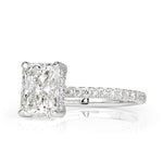 2.03ct Radiant Cut Diamond Engagement Ring