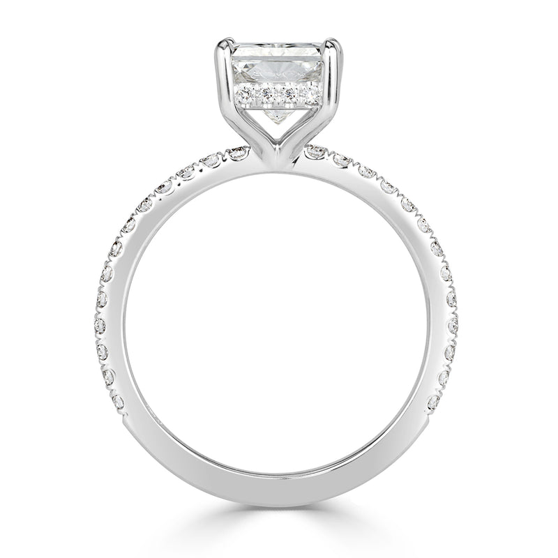 2.03ct Radiant Cut Diamond Engagement Ring