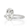 3.34ct Oval Cut Diamond Engagement Ring