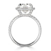 4.32ct Cushion Cut Diamond Engagement Ring