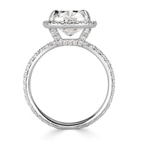 4.32ct Cushion Cut Diamond Engagement Ring
