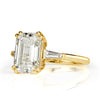 4.36ct Emerald Cut Diamond Engagement Ring