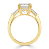 4.36ct Emerald Cut Diamond Engagement Ring