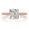 2.47ct Old Mine Cut Diamond Engagement Ring