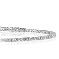 1.16ct Round Brilliant Cut Diamond Tennis Bracelet in 14K White Gold