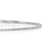 1.14ct Round Brilliant Cut Diamond Tennis Bracelet in 14k White Gold